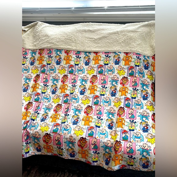 Custom Minky Sherpa Blanket 50x60